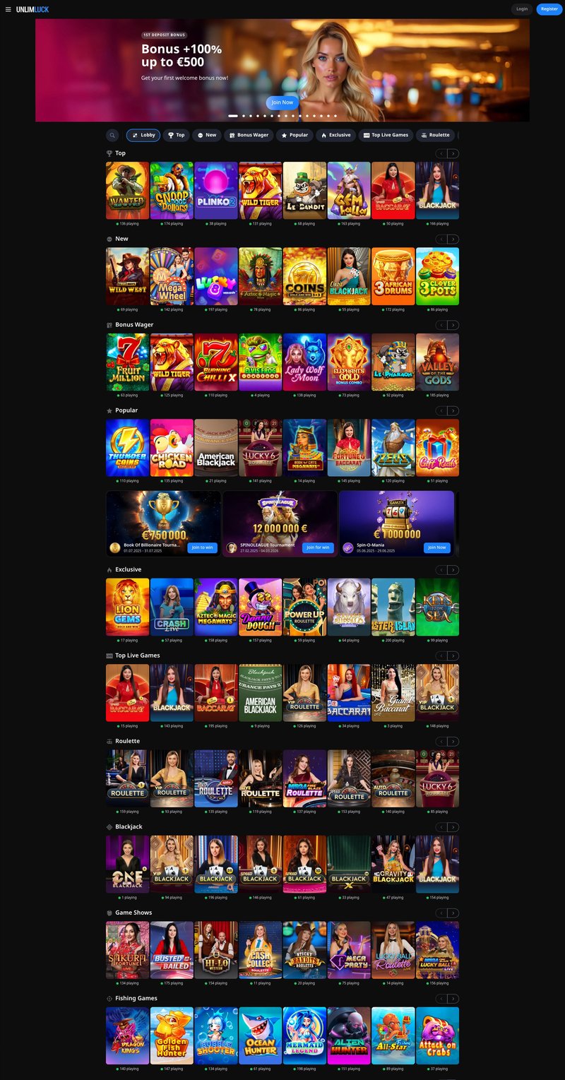 Experience the Thrill of Unlimluck Casino in the UK - overview