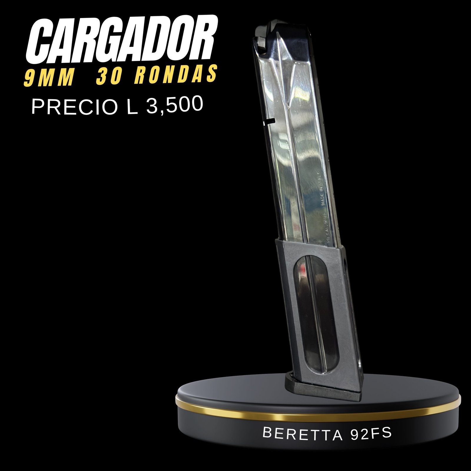 CARGADOR BERETTA 92FS ( 9mm )