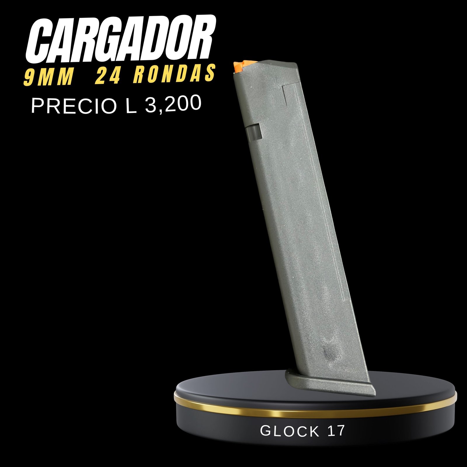 CARGADOR GLOCK 17 ( 9mm  )