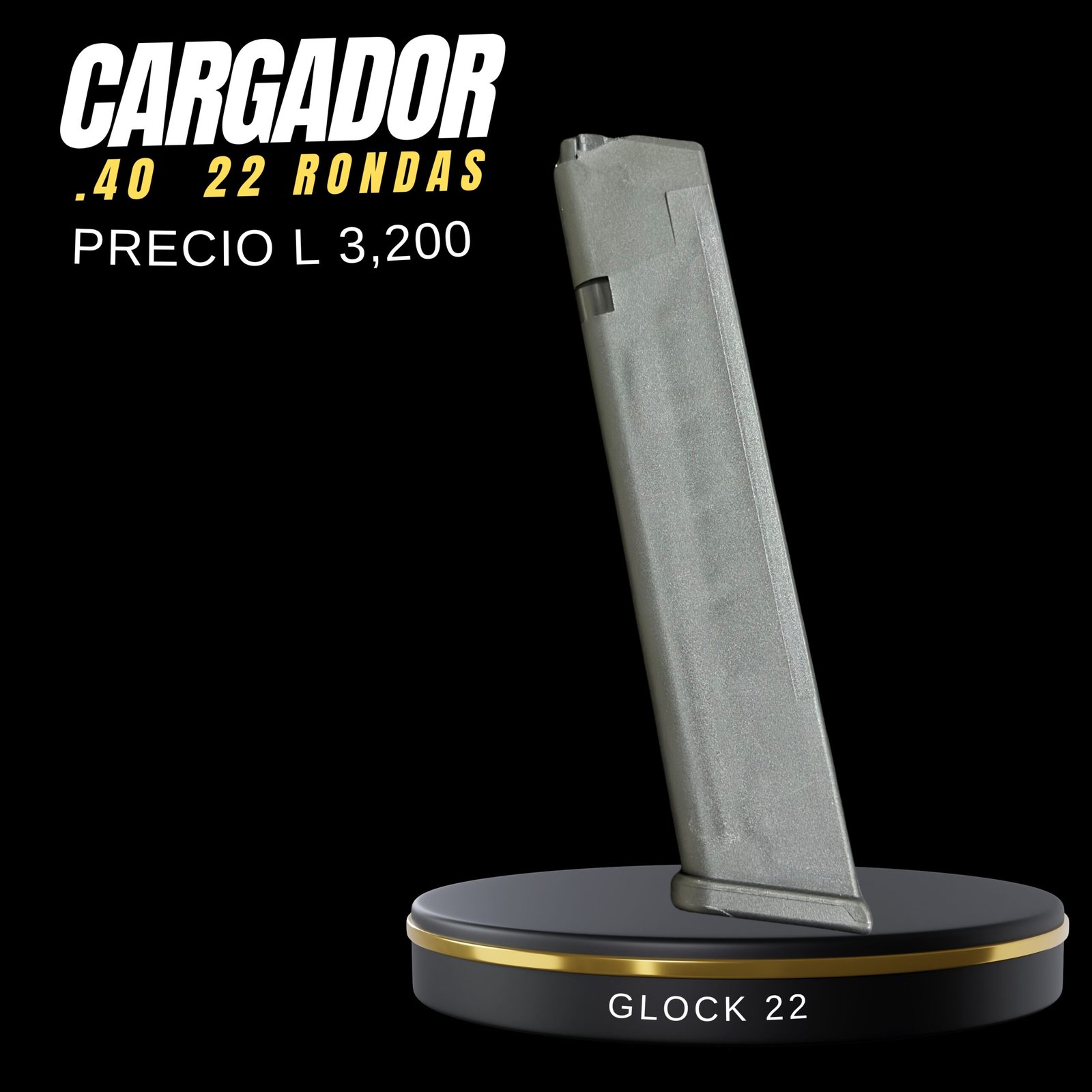 CARGADOR GLOCK ( .40  )